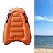 Zxpjkyu Inflatable Surfboard Surf Kickboard Inflatable Pool Raft for Water Entertainment, Orange