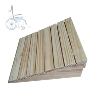 IMUNKT Holz Türrampe 7-15cm für Rollstuhl