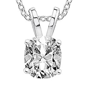 1/2-2 Carat 18K White Gold GIA Cert...