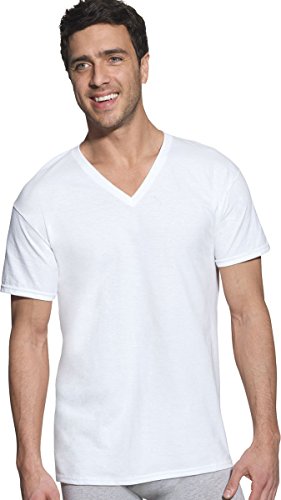 Hanes Big Men’s Tagless ComfortSoft Crew Undershirt Tall, Various Pack Size Options (3 Pack or 5 Pack)