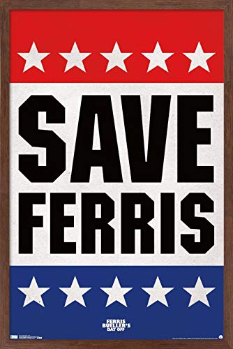Poster Save Ferris Bueller's Day Off pour décoration murale pop culture