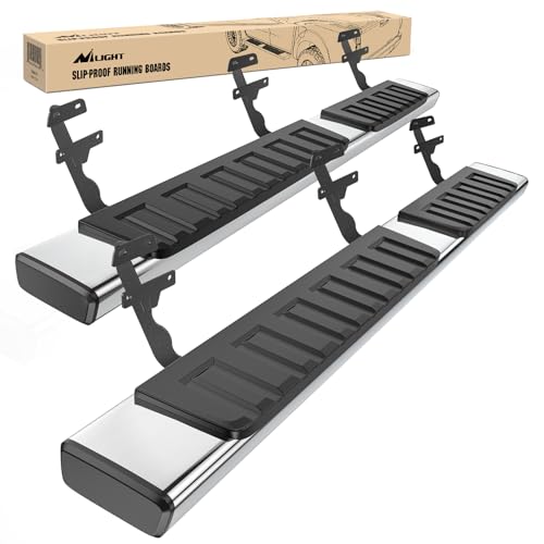 Estribos Nilight para Ford F150 2015-2026 Acero inoxidable miniatura 1