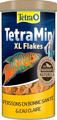 TetraMin XL Flakes Nutri Evolution - Aliment Complet en Flocons aux Ingrédients Naturels pour Poissons Tropicaux de Grande Taille – Sans conservateurs ajoutés ni...