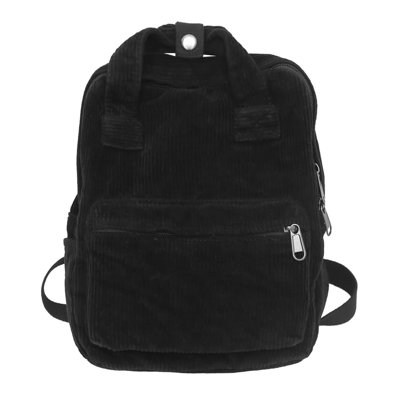 GGOOB Cute Mini Corduroy Backpack - Tiny Purse for Women