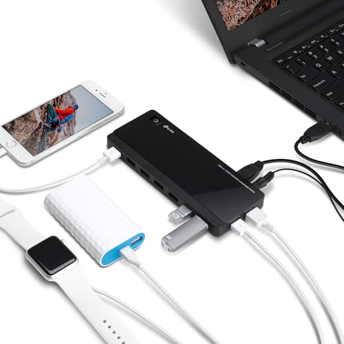 TP-Link Powered USB Hub - 7 USB 3.0 Data Ports & 2 Smart Charging USB Ports - image 7