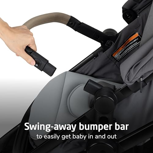 Maxi-Cosi Zelia Pro 5-in-1 Travel System with Mico Pro Infant Car Seat and Baby Stroller Combo, Reversible Seat, Large Wheels, Adjustable Handle, Newborn to Toddler, Lightweight, Sea Salt - image 5