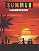 Summer coloring book: Beach life Coloring Book for adults Featuring Fun and Relaxing Beach Vacation Scenes, Peaceful Ocean Landscapes, toucan birds, Flowers and Beautiful patterns Summer Designs