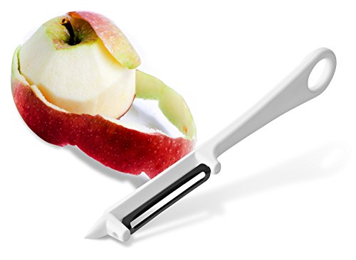 Descascador Legume Manual de Plástico com Lamina Inox Fackelmann Branco