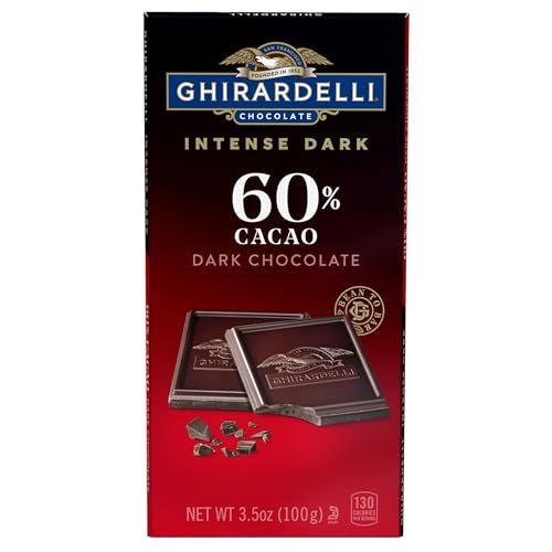 Ghirardelli Intense Dark Chocolate Bar Sea Salt Almond Bar 3.5 Ounce product thumbnail 9