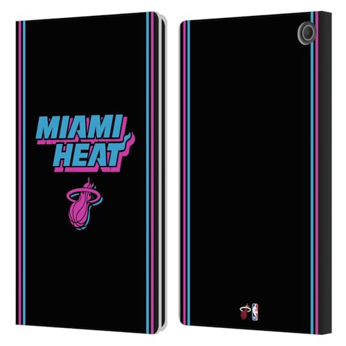 Étui cuir Miami Heat Amazon Fire Max 11 pour regarder vos matchs en voyage