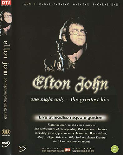 Elton John-One Night Only, The Greatest Hits (Import, NTSC, All Region)