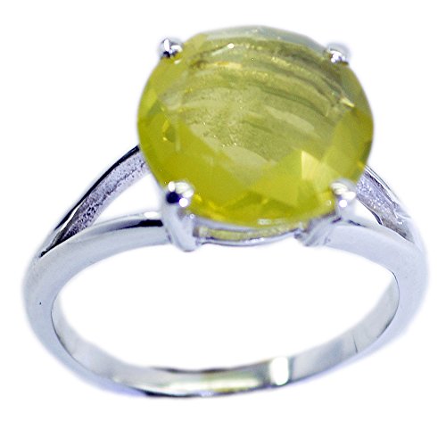 Bague Femme Rundenschliff Jaune parfaite pour vos soirées d'été