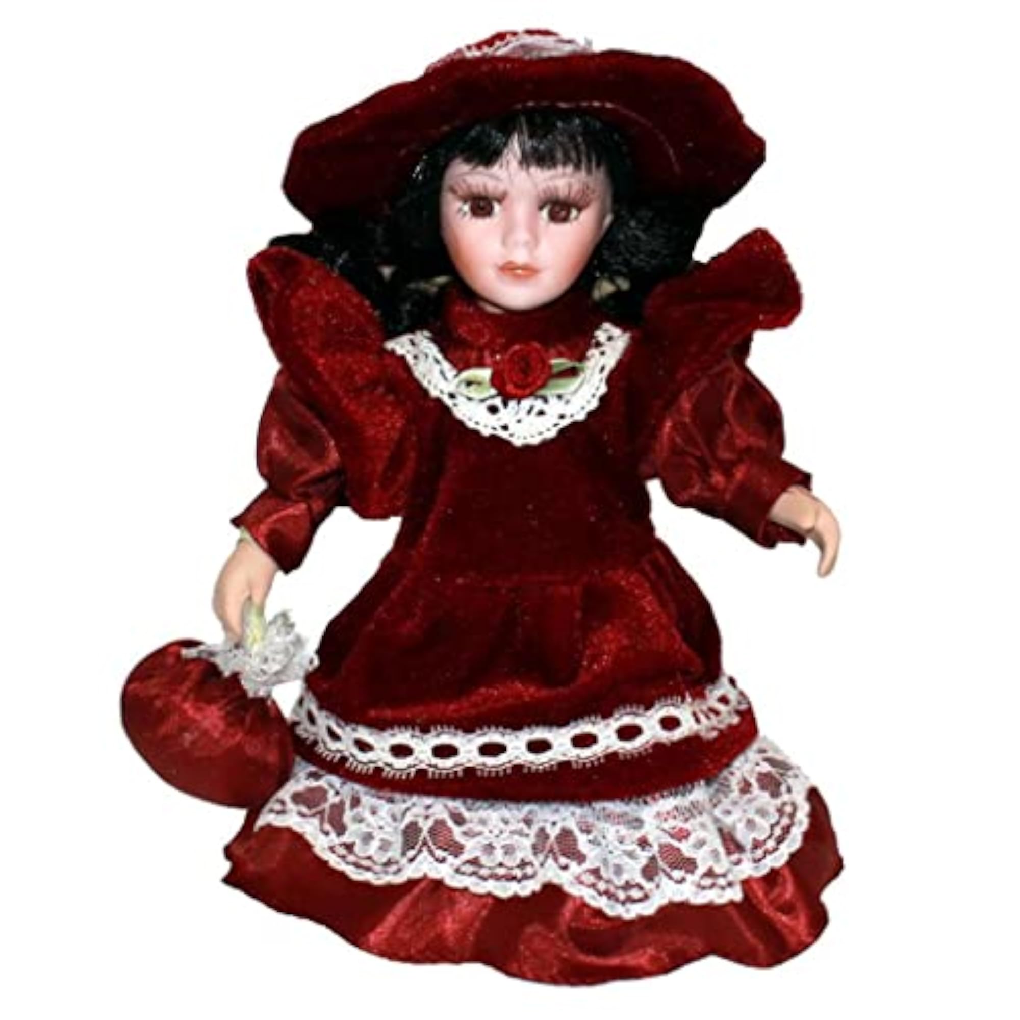 20cm Vintage Style Porcelain Dolls
