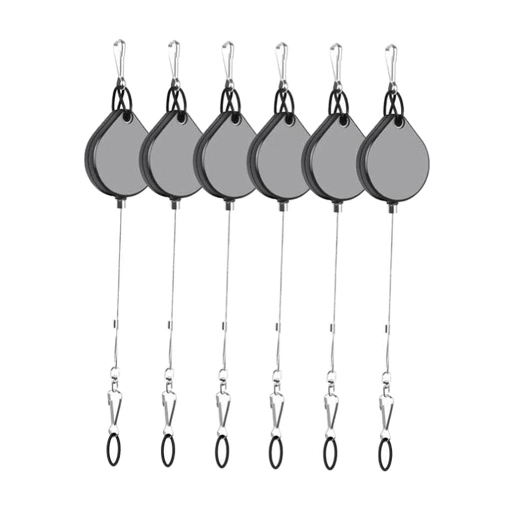 CLUB BOLLYWOOD Set of 6 Premium VR Cable Management Ceiling Pulley System Heavy Duty Black | Consumer Electronics | Virtual Reality | PC & Console VR Headsets | PC & Console VR Headsets-picture-28