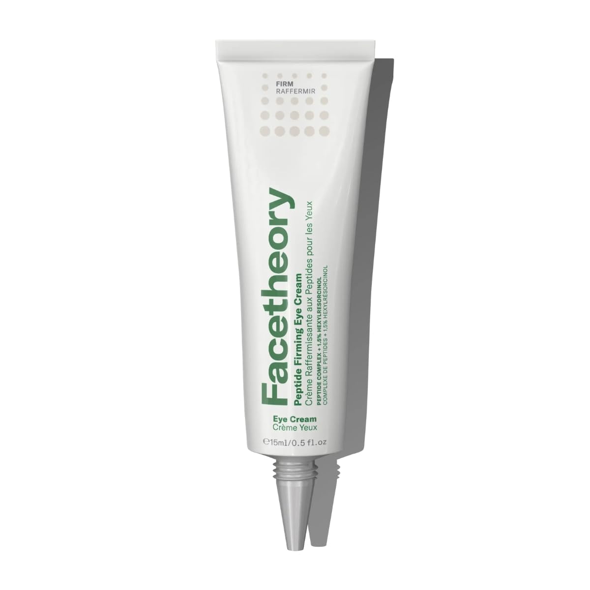 facetheory Peptide Firming Under Eye Cream (Unscented), Anti-Aging Eye Cream with Peptides to Brighten