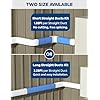 Amazon.com: Nouscan 4" 9.5Ft Mini Split Line Set Cover with Flexible ...