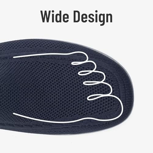 Image of 1TAZERO Men Slip On Shoes Loafer with Arch Support Insoles,Men Casual Shoes for Plantar Fasciitis