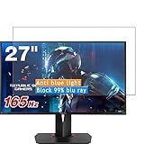  Vaxson 2-Pack Anti Luce Blu Pellicola Protettiva, compatibile con ASUS Monitor ROGSWIF / PG278QR / PG278Q 27\