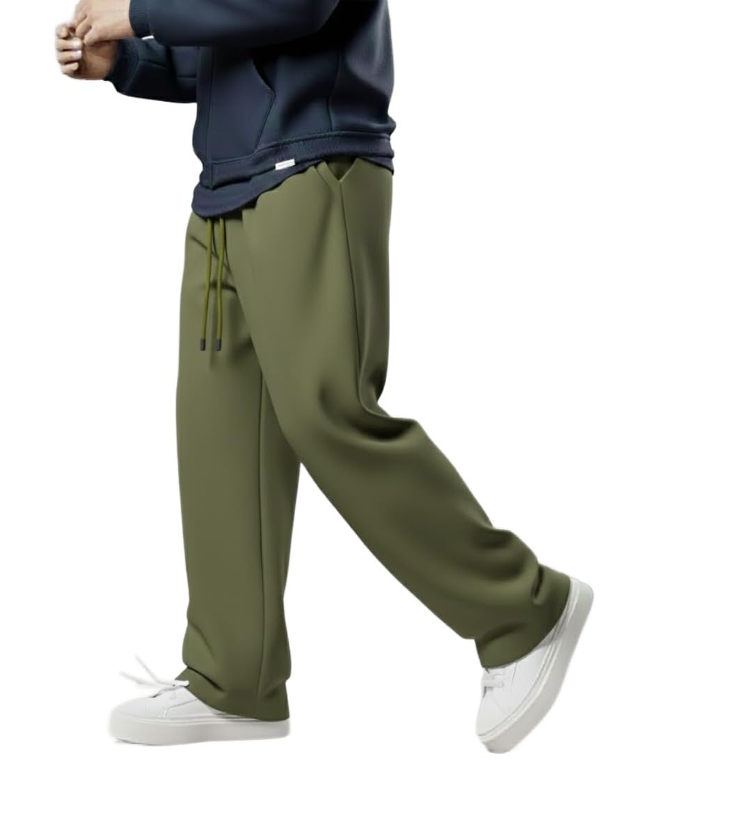 dockstreet Track Pant for Men || Baggy Fit || Track Pants || Full Elastic Jogger Track Pant || 100% Cotton-picture-27