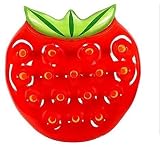 QUQU Fraise Gonflable Flottant rangée président Flottant Buoy Piscine Gonflable Anneau Bathtub Anneau Piscine Flottante Ligne Party Jouet for Adultes et Enfants