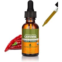 Herb Pharm Certified Organic Cayenne Extract Drops for Cardiovascular and Circulatory Support, 1 Oz