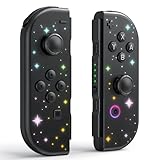 LNLBADNZ Replacement for Nintendo Switch Controller, Switch Wireless Controllers Compatible with Switch/Lite/OLED, With Motion Control/Wake-up/Dual Vibration