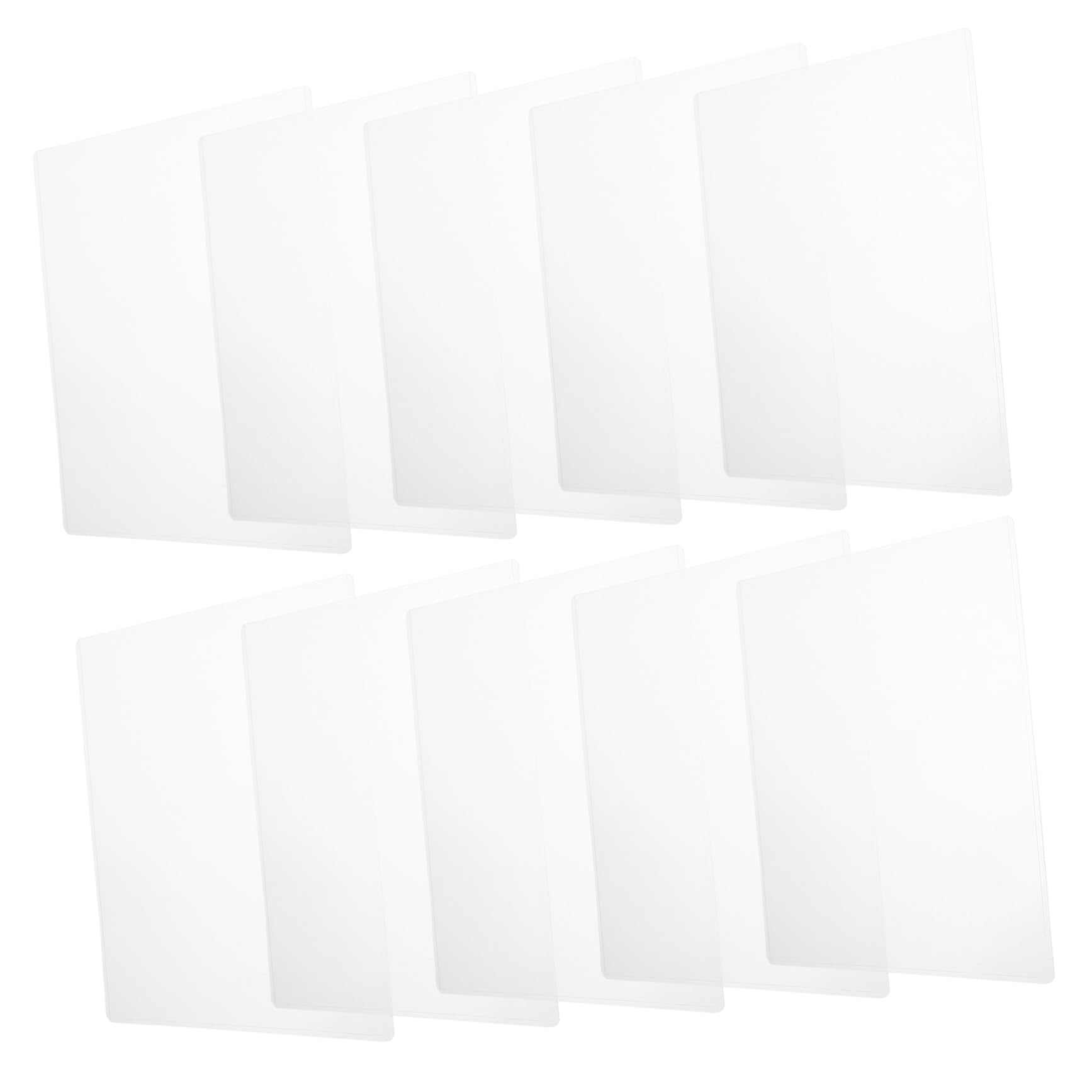 30pezzi Custodie Rigide Trasparenti Per Documenti Di Maniche Plastica Per Poster Menu e Album Fotografici Protezione Robusta e Chiara Per Foto e Carta