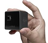 New SK UO Smart Beam, Portable Mini Projector, compatible with iOS/Android (1.77-inch, Black)