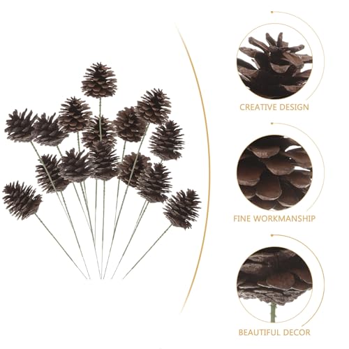 Pommes de pin de Noël UKCOCO pour une décoration réussie - 6