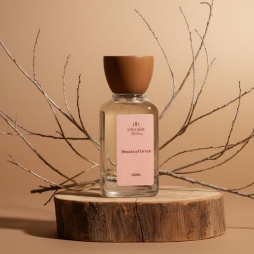 Image of Woods of Grace Eau De Parfum | Long Lasting | Premium Fruity & Earthy Perfume for Her | Quietly Confident Signature Scent for Office & Everyday Wear (60ml)