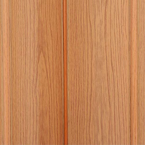 LTL Home Products HSR3680K Regent Interior Accordion Folding Door, 36\" x 80\", Oak Brown