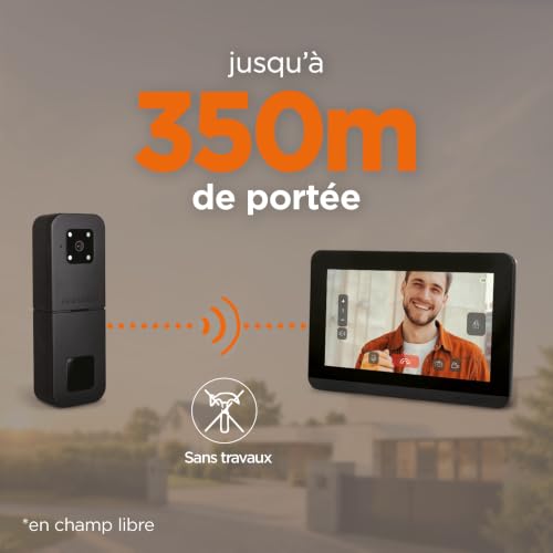 Interphone vidéo sans fil & connecté SCS SENTINEL HeyView Smart Air 7’’ 128 Mo 868 MHz - vue 9