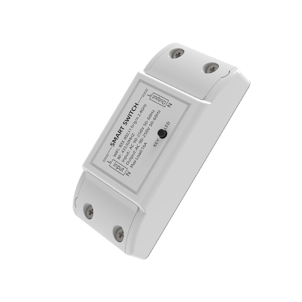 Littimoon WiFi+433MHz Switch Smart Home Automation Relay Module Wireless Remote Control Switch Supports APP Voice Control