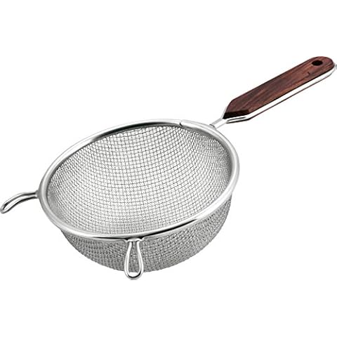 Victory Strainer 6" Wood Handle Double Ami Cover
