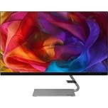 Lenovo 27" Ultra-thin Monitor, IPS-LED, 2K, QHD FreeSync (Q27q), Glare-Free, 4ms, 75Hz, Built-in Speakers, 2560x1440