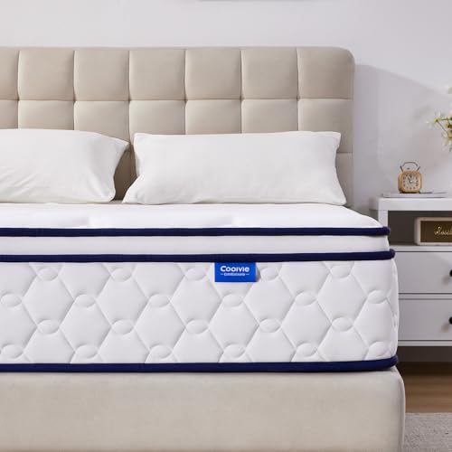 Coolvie Matelas 160x190 cm Matelas orthopédique à Ressorts ensachés 7