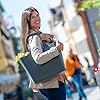 Koziol TASCHE XL robuster Shopper – langlebig standfest wasserdicht pflegeleicht | Einkaufen Büro Reisen Picknick Aufbewahrung (nature ash grey) #1
