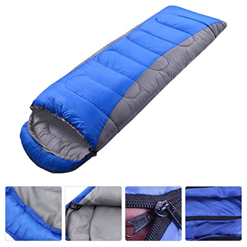 BESPORTBLE Saco de dormir para acampar, para mochileiros, para clima frio, para todas as estações, c