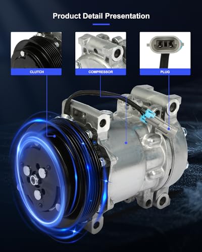 Image of ECCPP AC Compressor for Chevrolet Tahoe Blazer 1996-2002