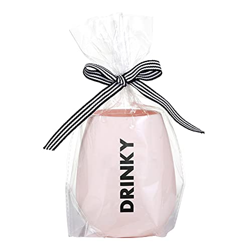 Santa Barbara Design Studio Sippin' Pretty Silicone Wine Glass, 12-Ounce, Drinky #TOP22