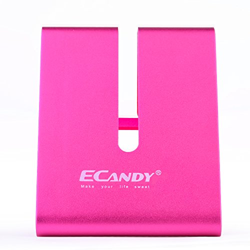 Ecandy, con supporto da tavolo, in alluminio, per