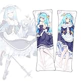 Dakimakura Azur Lane Neptune Anime Dakimakura Short Plush Fabric Life-Size Body Pillow Cover