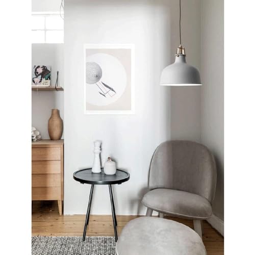 Lámpara de techo de metal E27 de estilo nórdico moderno y minimalista para comedor 6