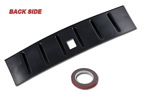 Hk5 Vortex Shark Fin Rear Roof Spoiler Wing Compatible With 2008-2016 Mitsubishi Lancer Evo X, 2009 2010 2011 2012 2013 2014 2015 (Glossy Black) #TOP3