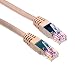 Amphenol MP-52RJ11SNNE-100 Category 5E Phone/Modem Patch Cable, RJ11, Shielded, 100', Beige