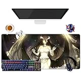 Tapis de Souris Anime Overlord Albedo | Tapis de Souris Impermable Extra-Large (35.4