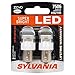 SYLVANIA ZEVO 7506 White LED Bulb, (Contains 2 Bulbs)
