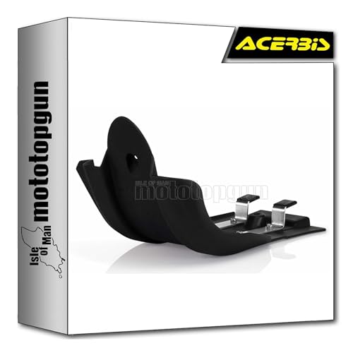 Sabot moteur noir compatible avec Yamaha YZF 450 2014-2017 Acerbis