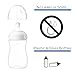Replacement Set Compatible with Philips Avent Natural Baby Bottle - Includes 4 Collar Rings, 4 Fast Flow Nipples, 4 Dome Caps - 6 Months and Up - BPA Free and Easy to Clean - Plastic or Glass Bottle