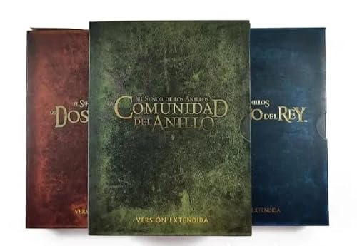 El Señor de los Anillos Trilogia Ediciones Extendidas Desplegables Digibook